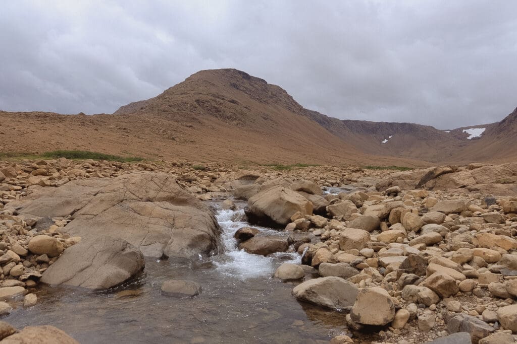 The Tablelands in Gros Morne National Park, Newfoundland, Canada.