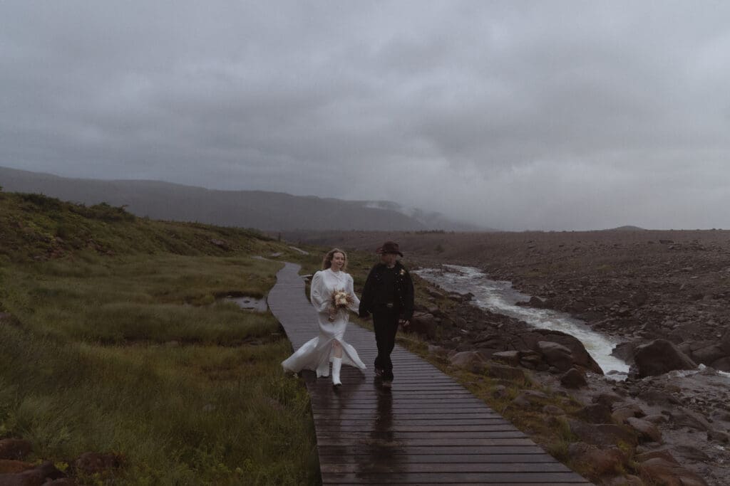Tablelands Newfoundland elopement photography.