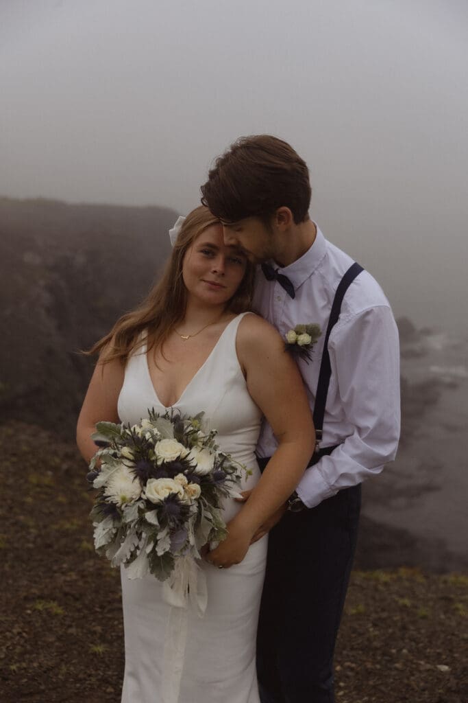 Bottle Cove Newfoundland elopement.