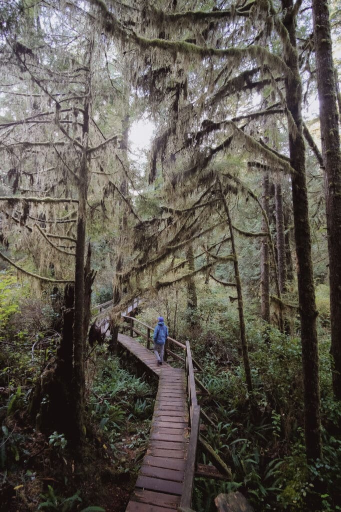 Vancouver Island trails.