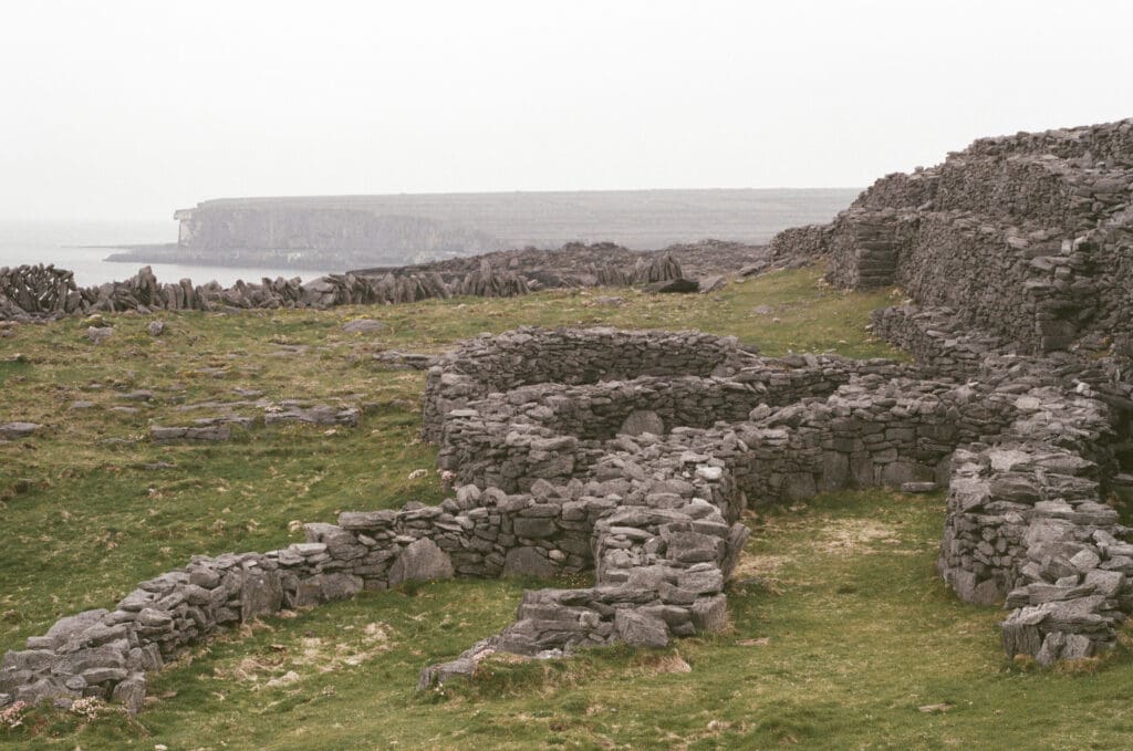 Inis Mór (Inishmore), the Aran Islands. Shot in 35mm film.