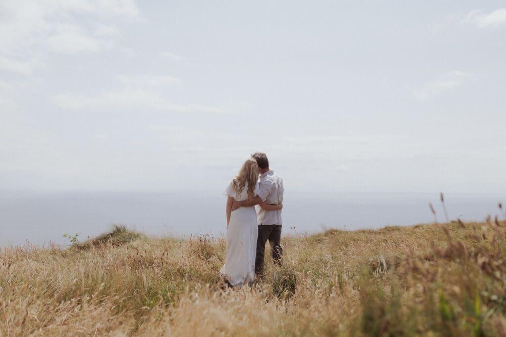 Eloping couple in West Cork.