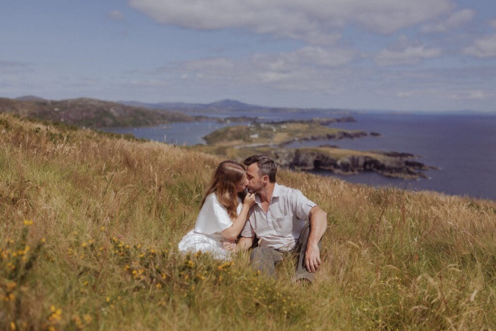 Eloping couple in West Cork.