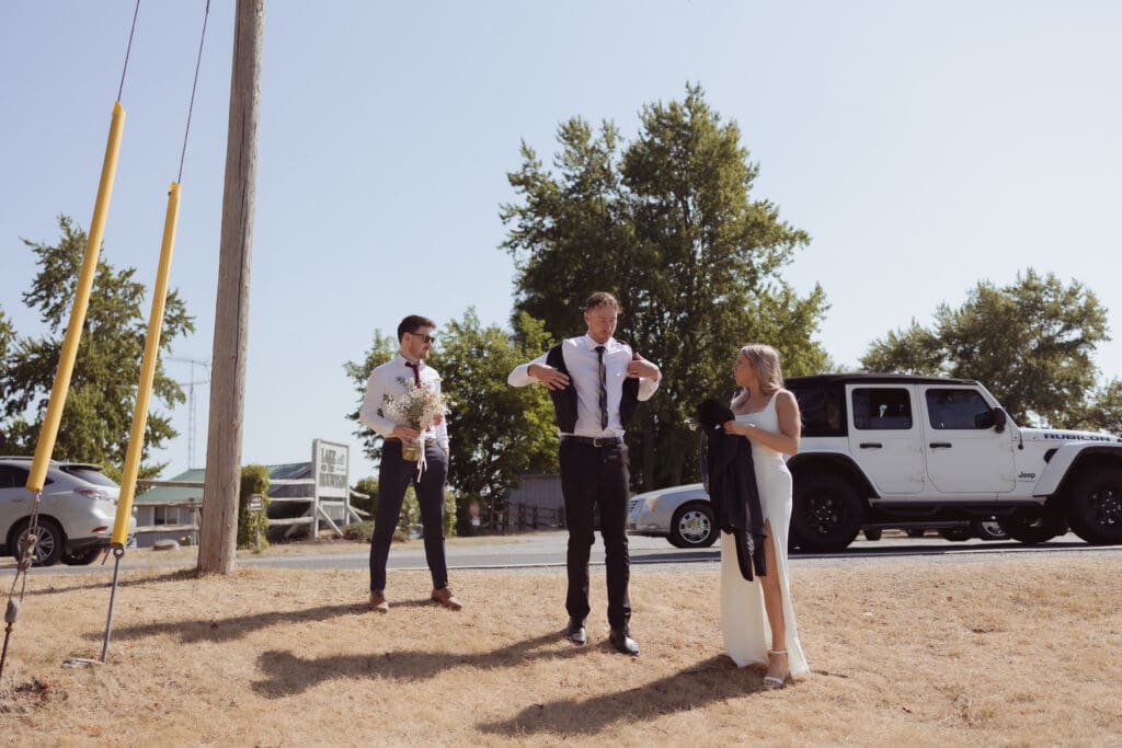 Lake on the Mountain, Ontario elopement.