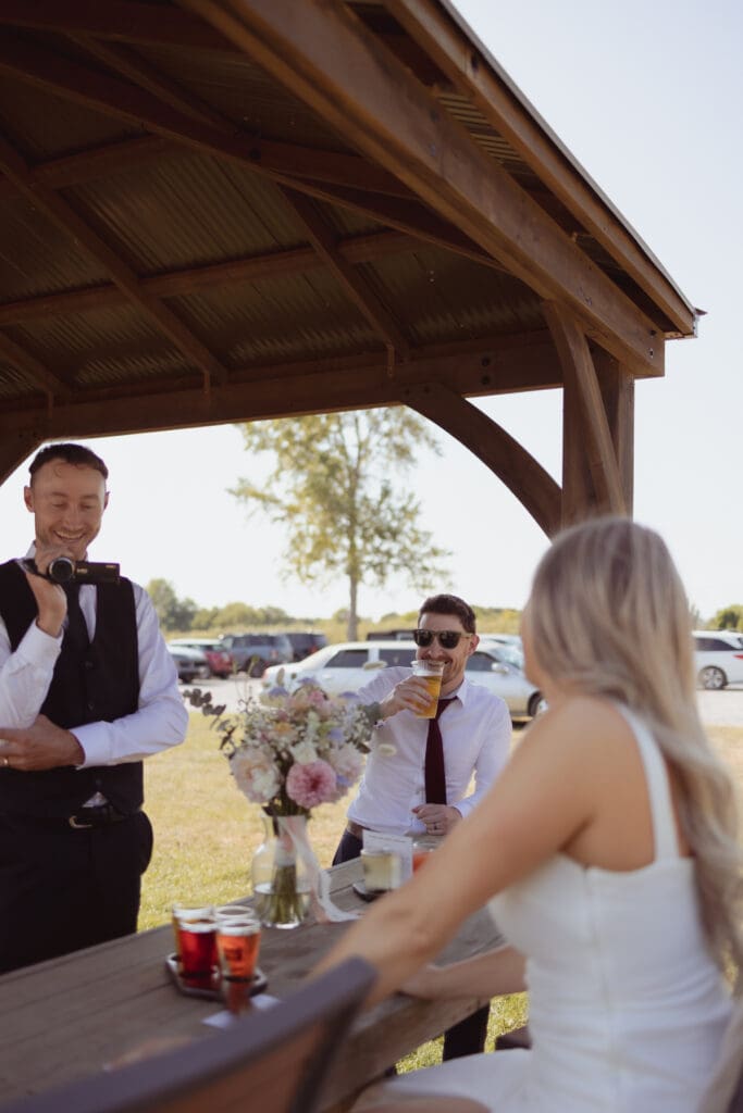 Prince Edward County Elopement in Waupoos, Ontario at the County Cider Company.