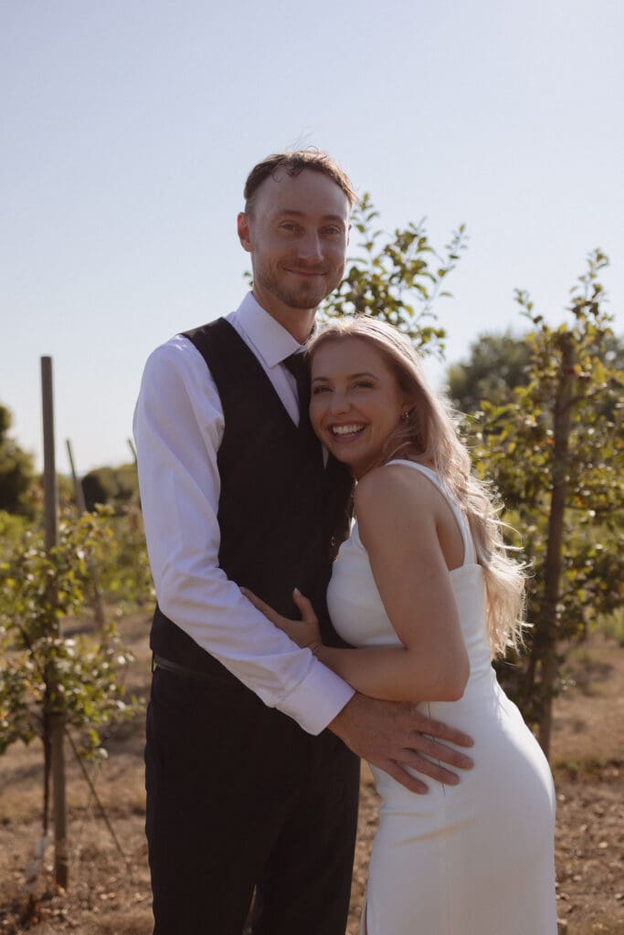 Prince Edward County Elopement in Waupoos, Ontario at the County Cider Company.