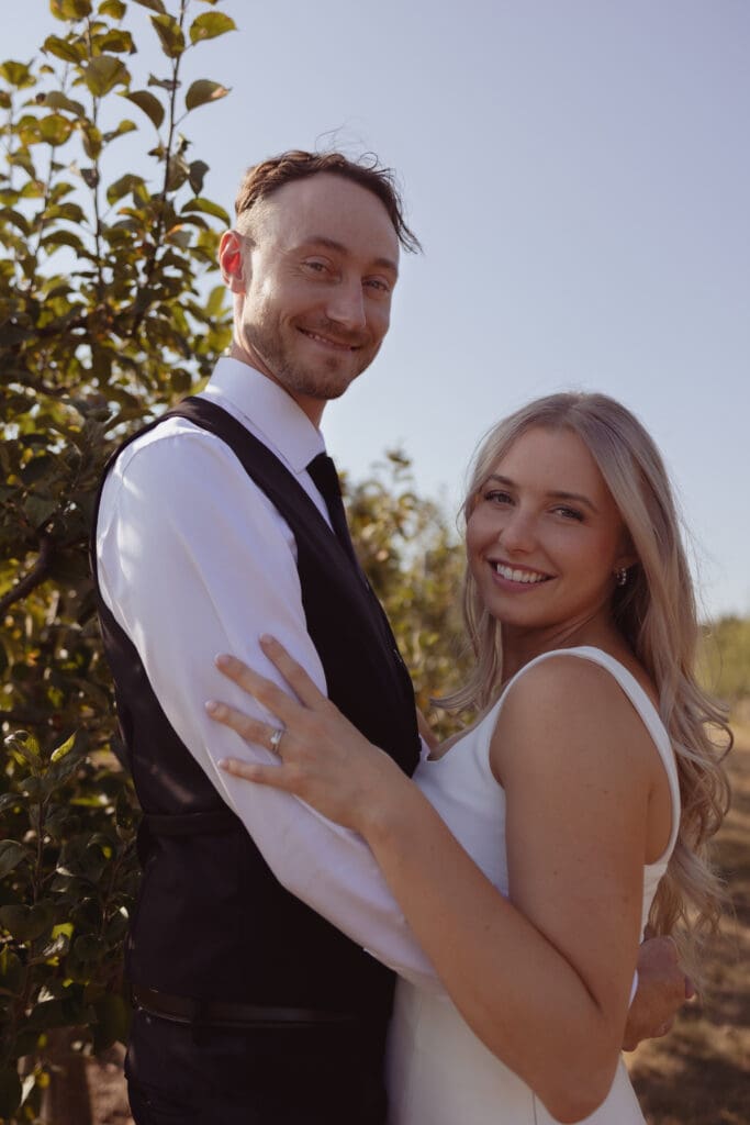 Prince Edward County Elopement in Waupoos, Ontario at the County Cider Company.