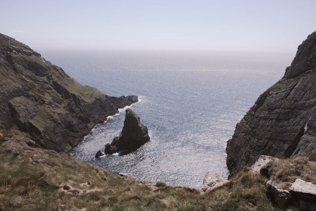 Three Castle Head in County Cork, one of my top picks for and Ireland elopement.