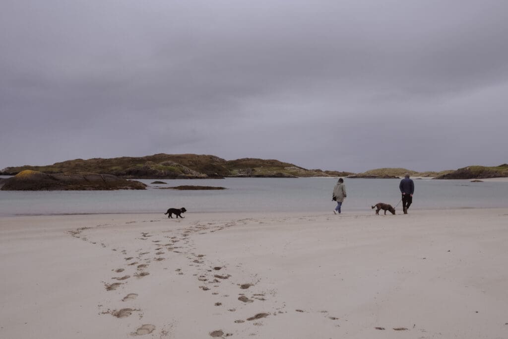 A scenic walk along Derrynane beach.