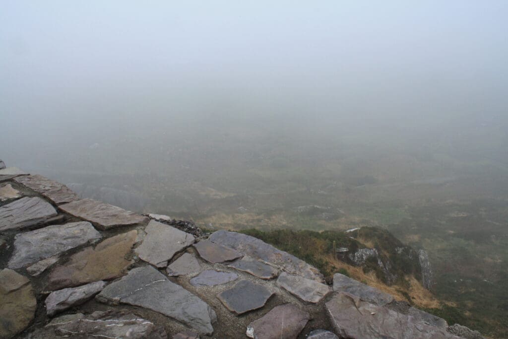 Foggy views along the Ring of Kerry