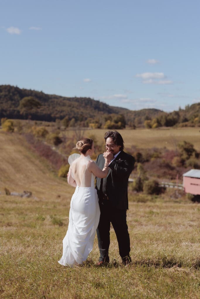Wakefield Quebec intimate wedding